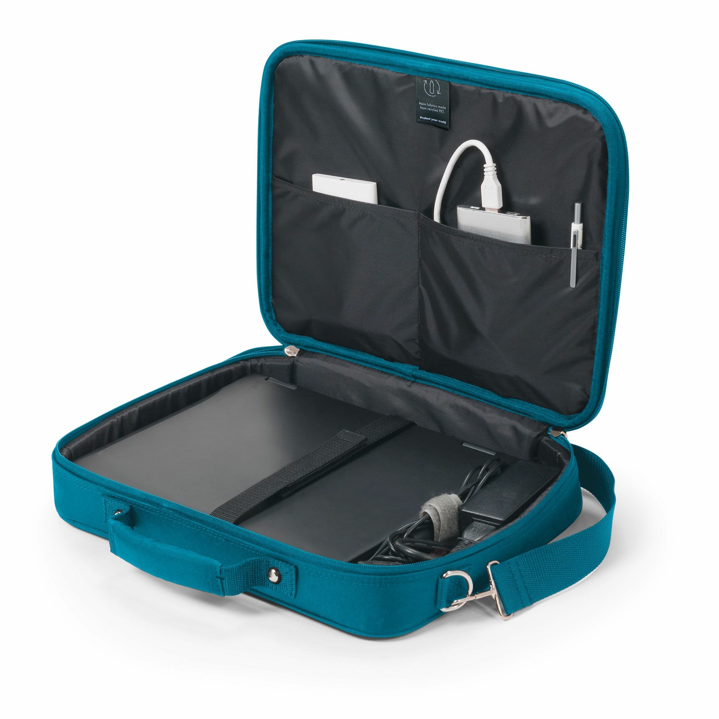 EAN 7640186418928 - DICOTA Eco Multi BASE 39,6 cm (15.6") Maletín Azul imagen 7