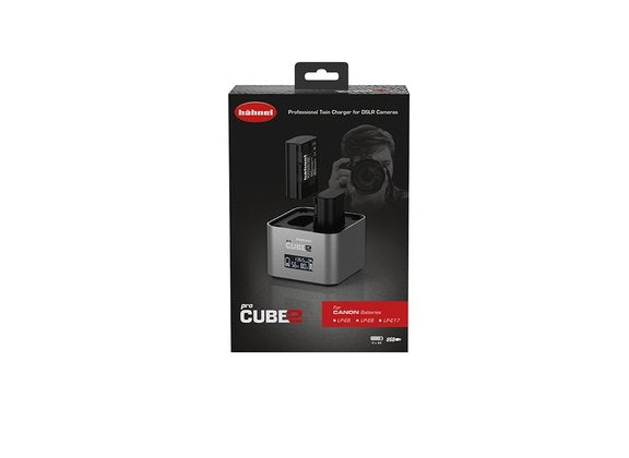 Hähnel Doppelcargador Pro Cube 2 - Canon Con Lcd-Display Retail