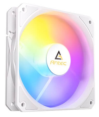 Kit 3 Ventiladores Pc Auxiliar P12 A-Rgb Blanco Antec Pack De 3/ Argb Pwm 120mm/ Anti-Vibration