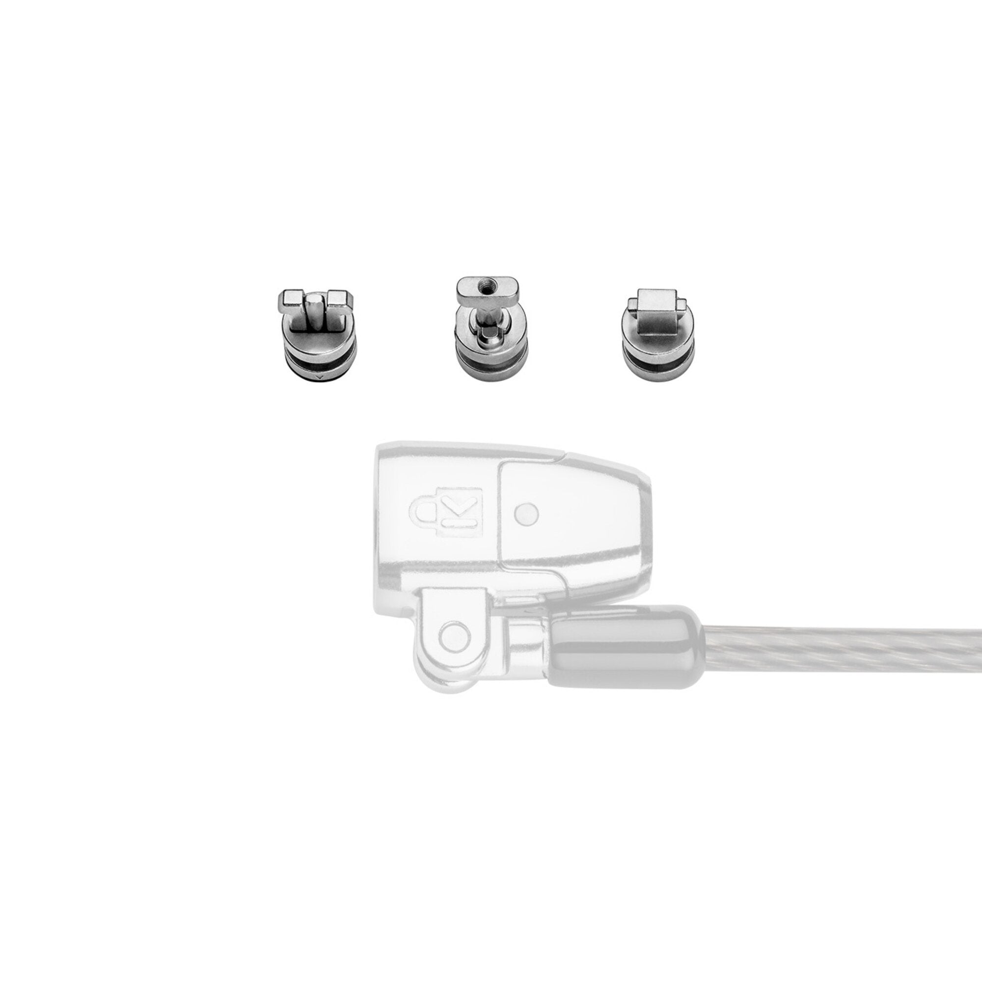 Kensington K68001ww Accesorio Para Candado De Cable Anchor Acero Inoxidable 3 Pieza(S)