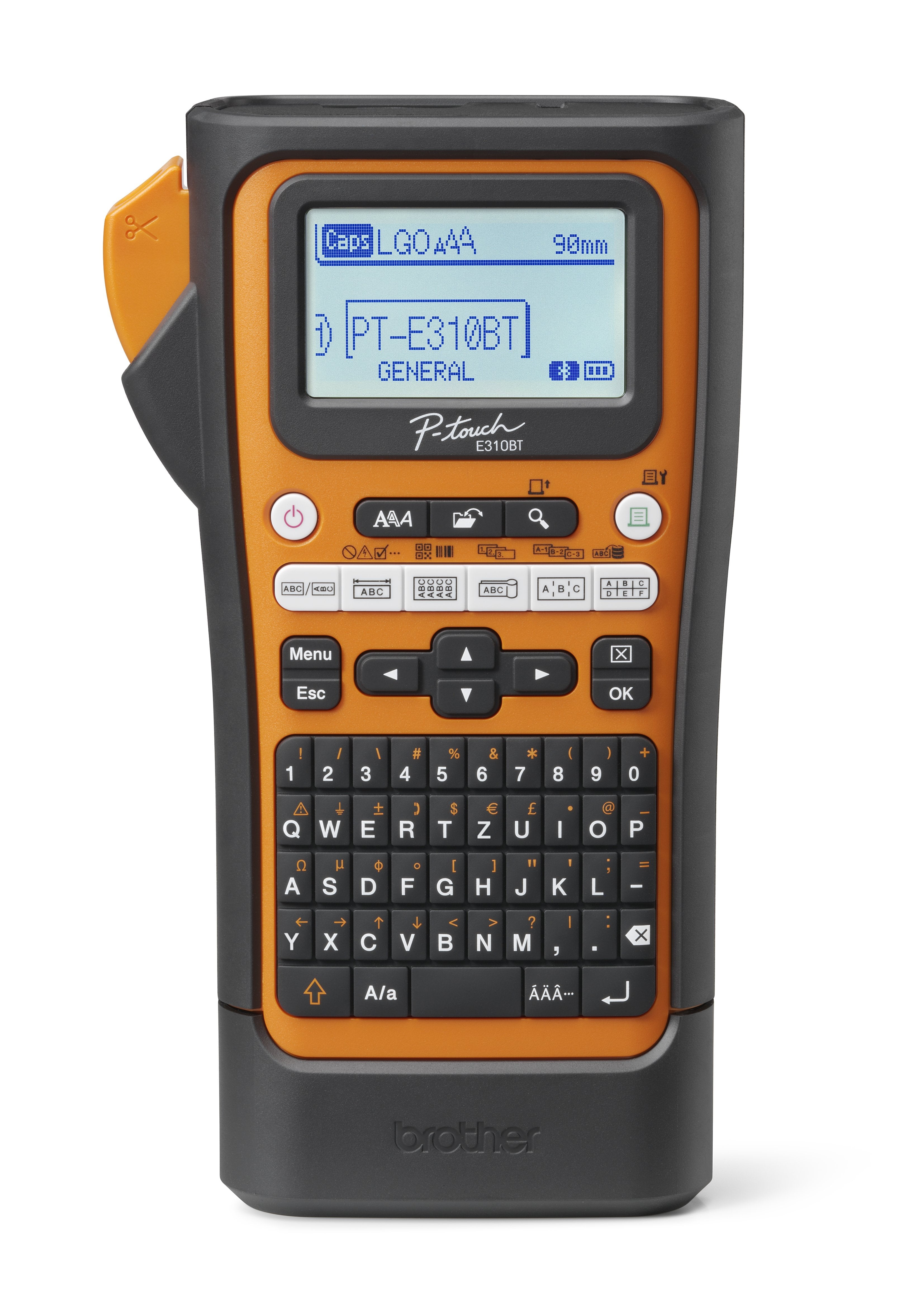 Impresora De Etiquetas Brother Pt-E310btvp Transferencia Térmica 180 X 180 Dpi 20 Mm/S Inalámbrico Y Alámbrico Hse/Tze Bluetooth Qwertz