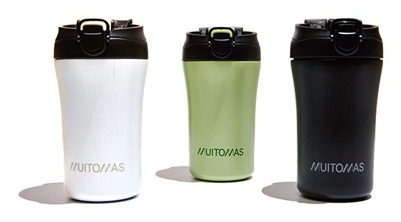 Muitomas Waterbottle 350ml White