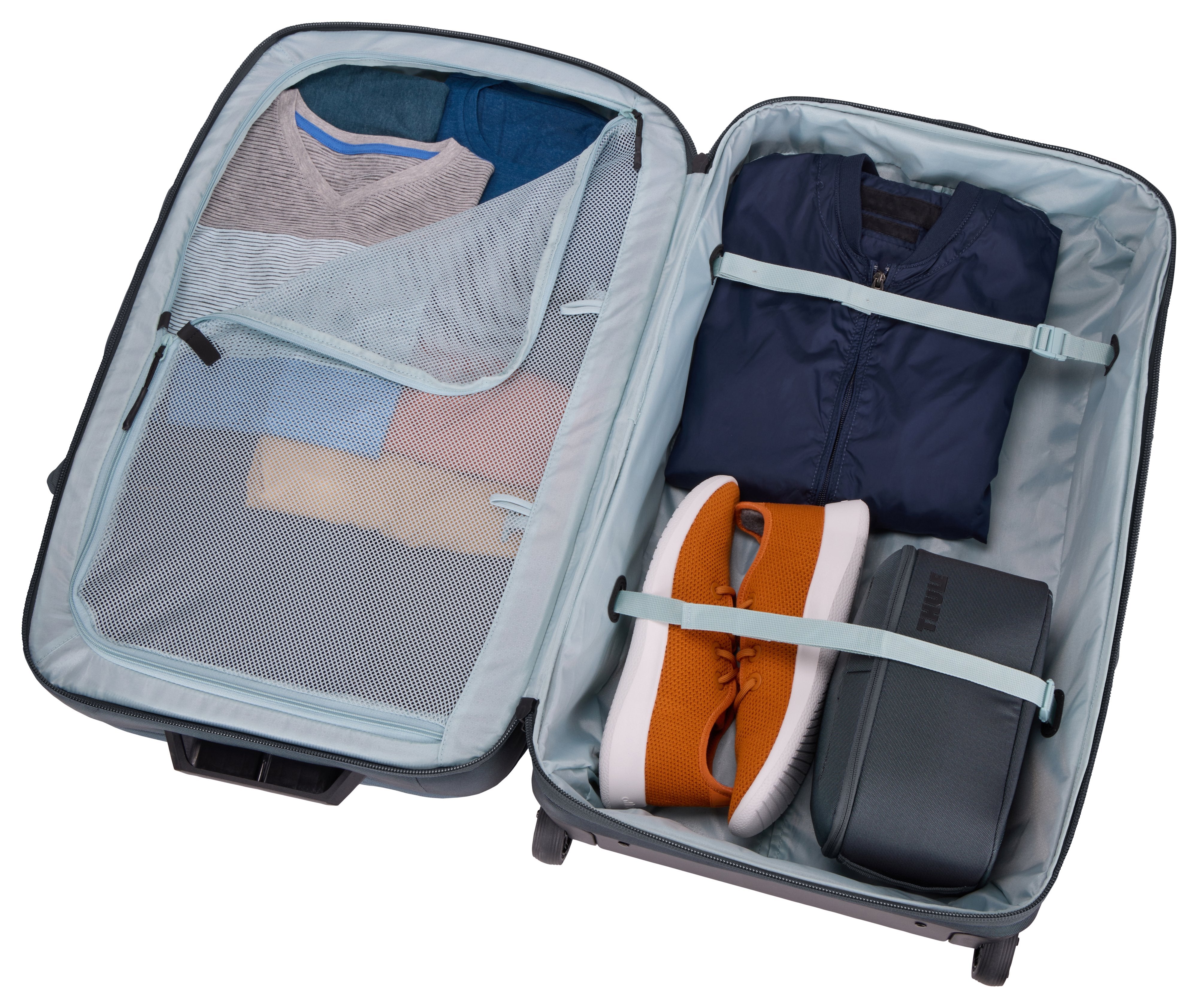 EAN 85854255820 - Thule Subterra 2 TSR490 Dark Slate Bolsa de viaje Estructura blanda Gris 90 L Policarbonato (PC), Poliéster imagen 4