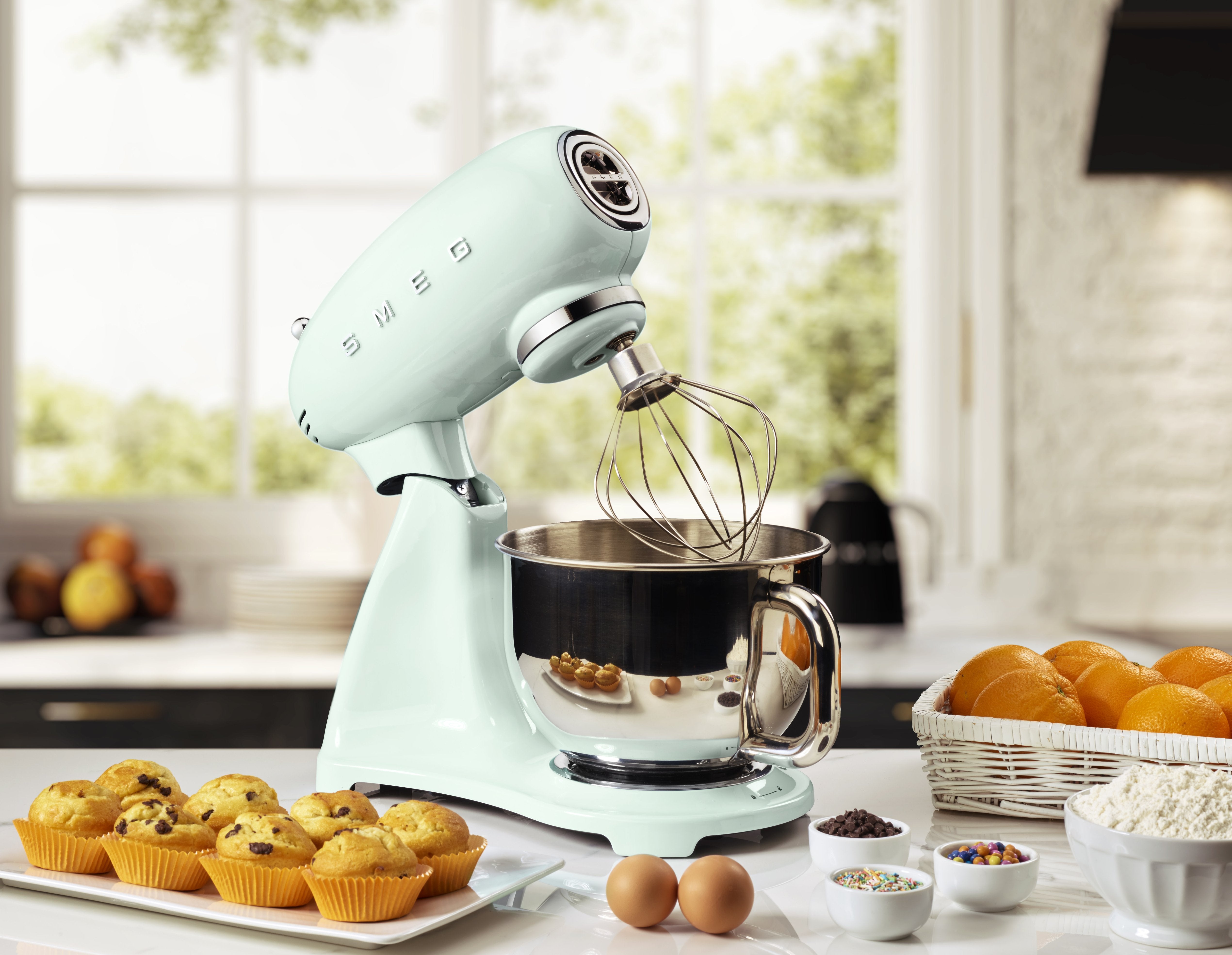 EAN 8017709304492 - Smeg SMF03PGEU batidora Batidora de varillas 800 W Verde imagen 8