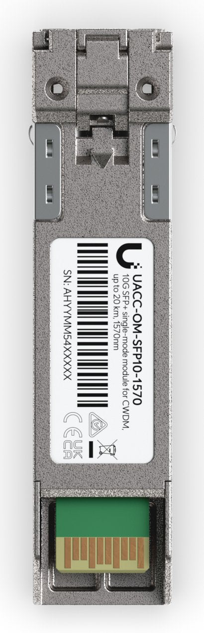 EAN 810084694794 - Ubiquiti UACC-OM-SFP10-1570 red modulo transceptor Fibra óptica 11300 Mbit/s SFP+ 1570 nm imagen 4