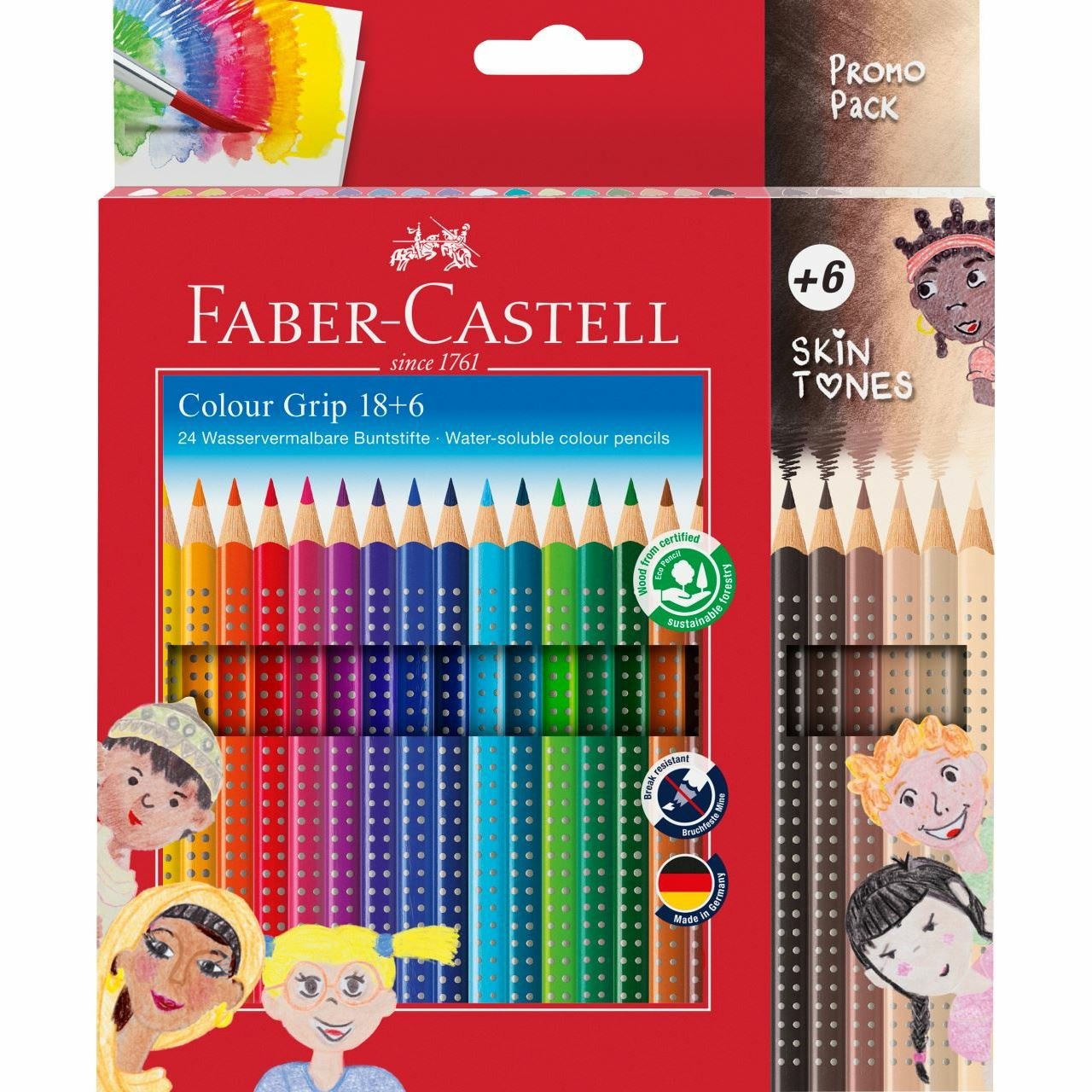 Faber-Camell Hntmift Jumbo Grip Skin Tones 18+6