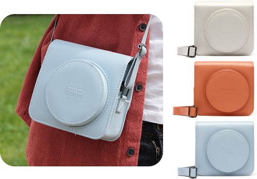 EAN 8720094750958 - Fujifilm instax SQUARE SQ1 Carcasa compacta Azul imagen 2