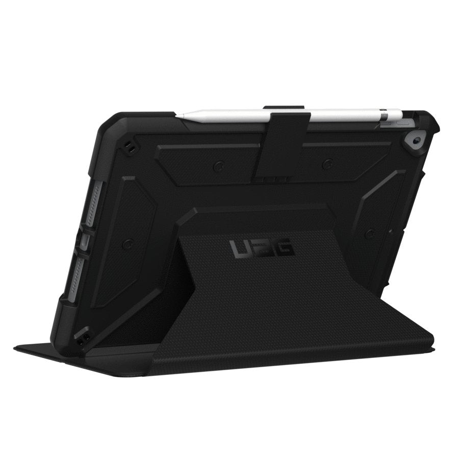 Funda Tablet Uag Metropolis Black Para Ipad 2019 10.2"
