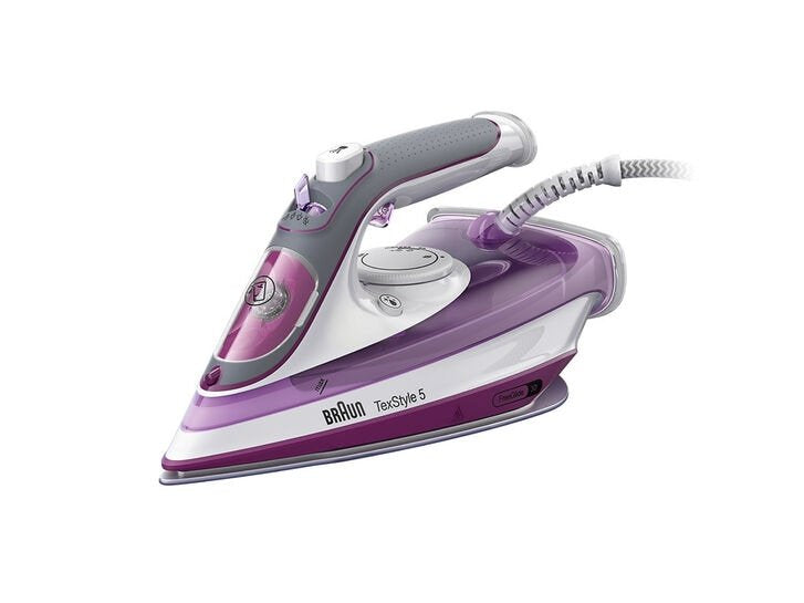 EAN 8021098270757 - Braun TexStyle 5 SI 5037 VI Plancha a vapor Suela de cerámica 2700 W Violeta imagen 1