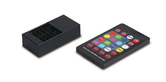 Lc-Power Lc-Cf-Rgb-Combo Ventilador De Pc Carcasa Del Ordenador 12 Cm Negro