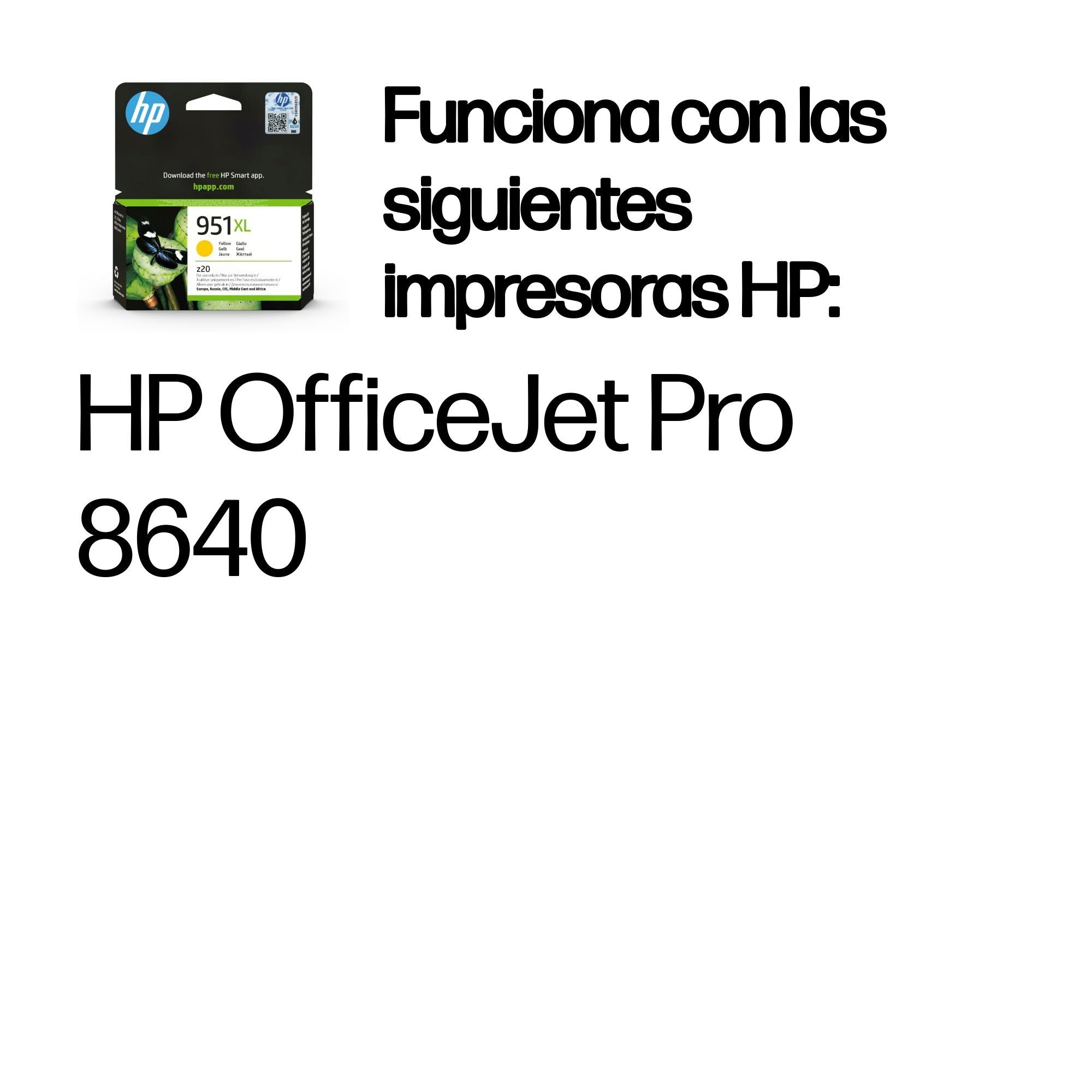 EAN 886111748945 - HP 951XL High Yield Yellow Original Ink Cartridge cartucho de tinta 1 pieza(s) Alto rendimiento (XL) imagen 2