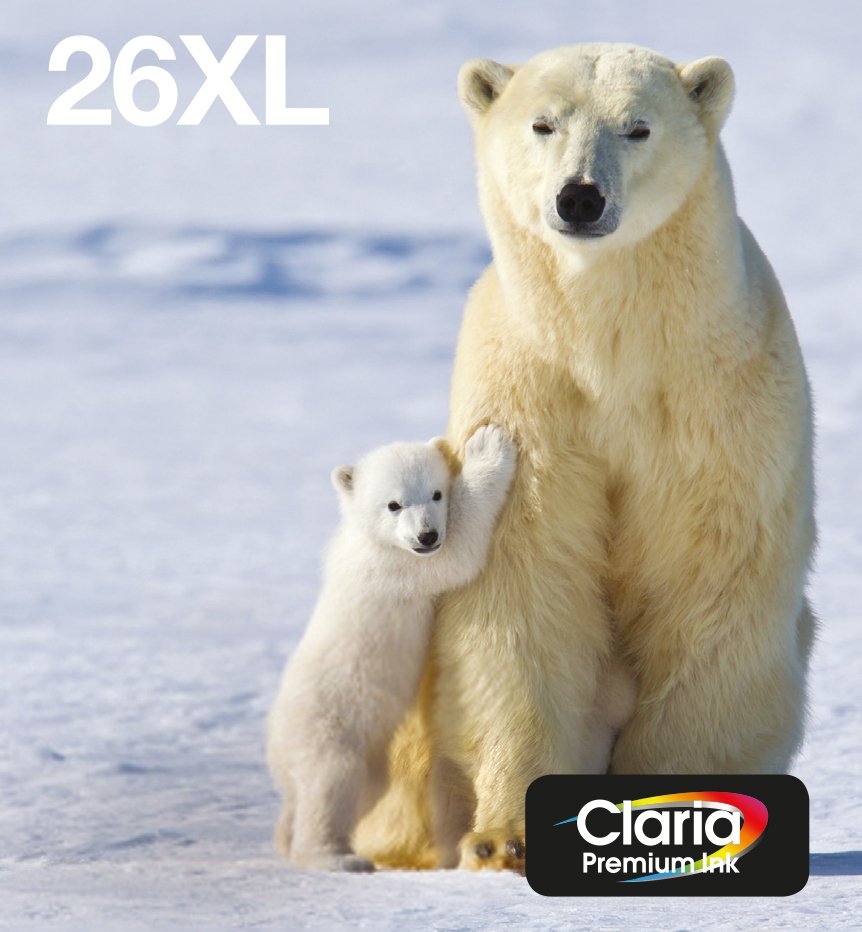 EAN 8715946656694 - Epson Polar bear C13T26364511 cartucho de tinta 1 pieza(s) High (L) Yield Negro, Cian, Magenta, Amarillo imagen 1