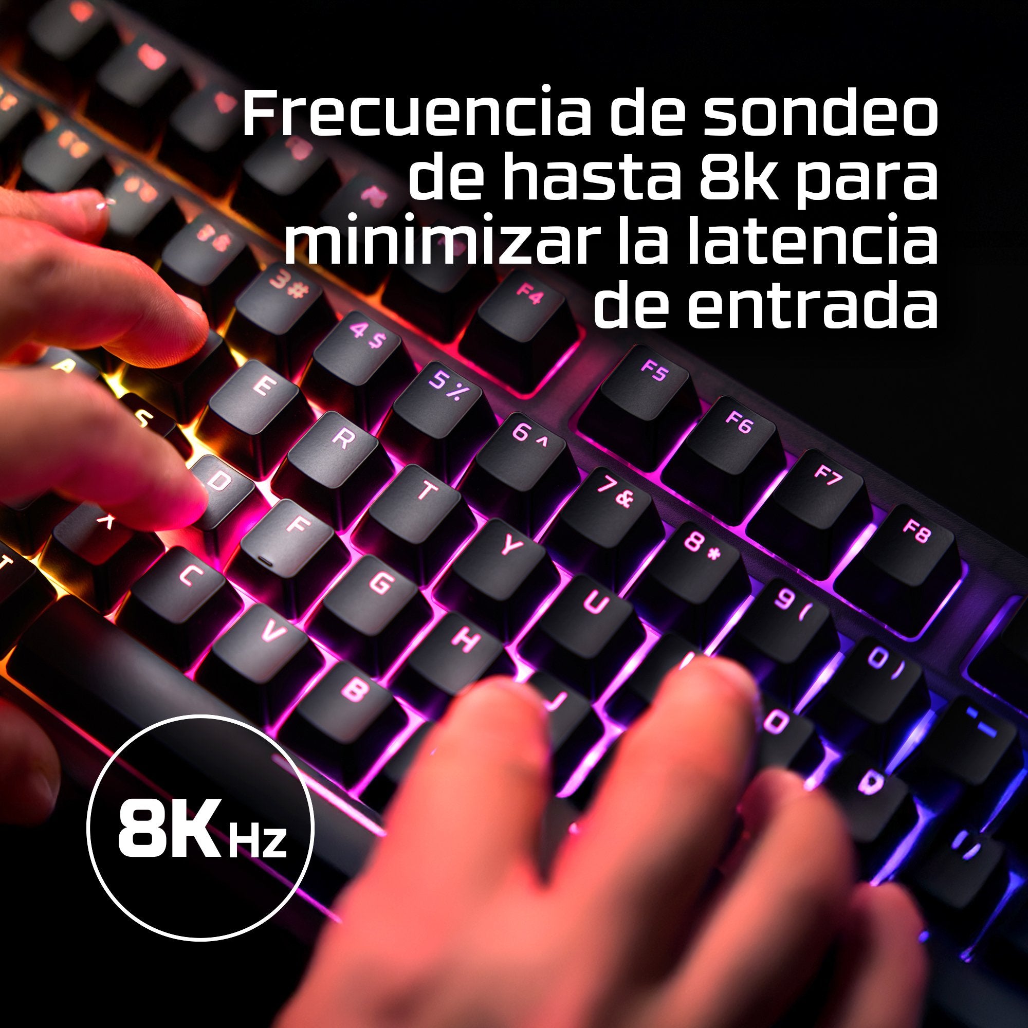 EAN 0198828944764 - HyperX Origins 2 1800 teclado Juego USB Negro imagen 3