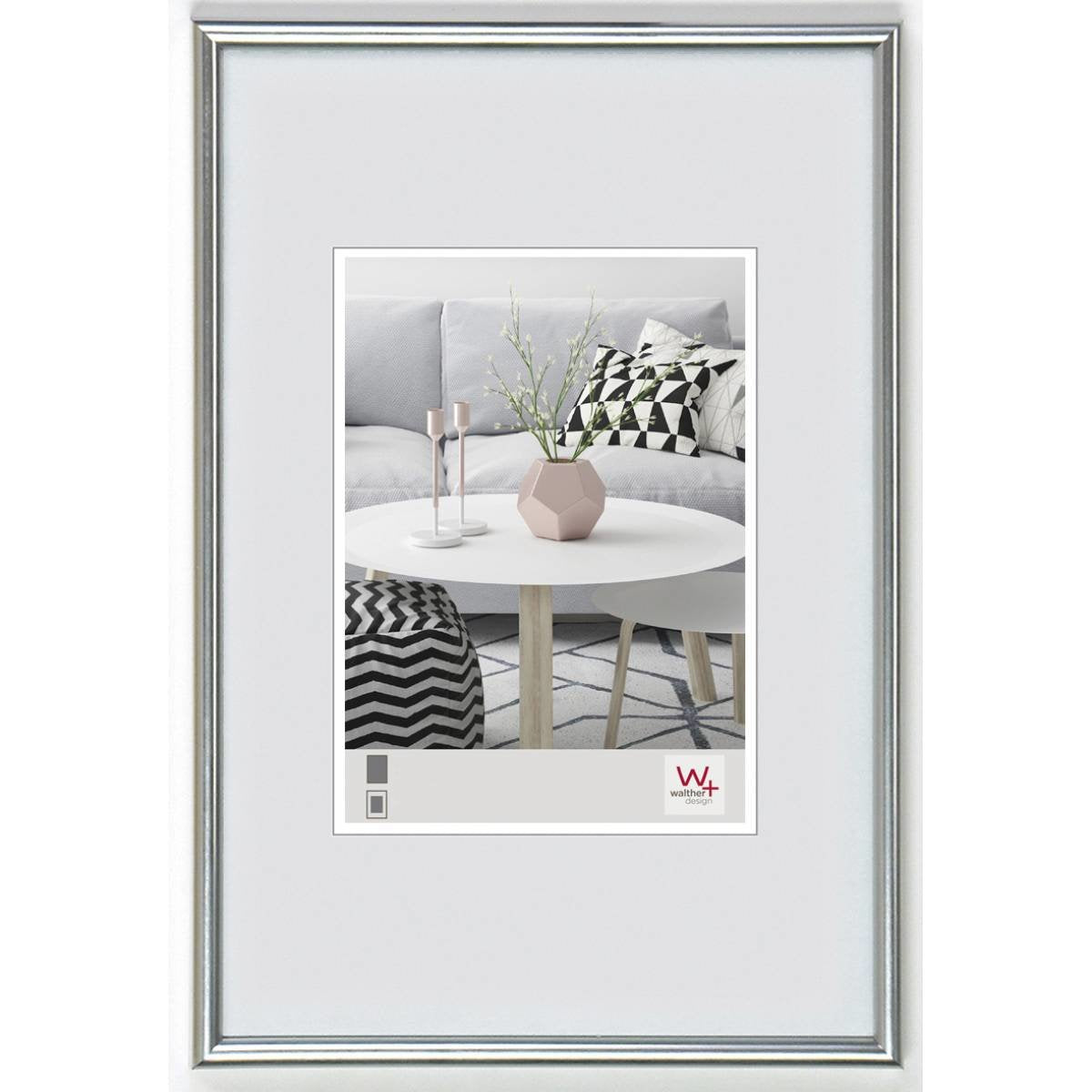 Walther Galeria 20x30 Resina Plateada Ks030h