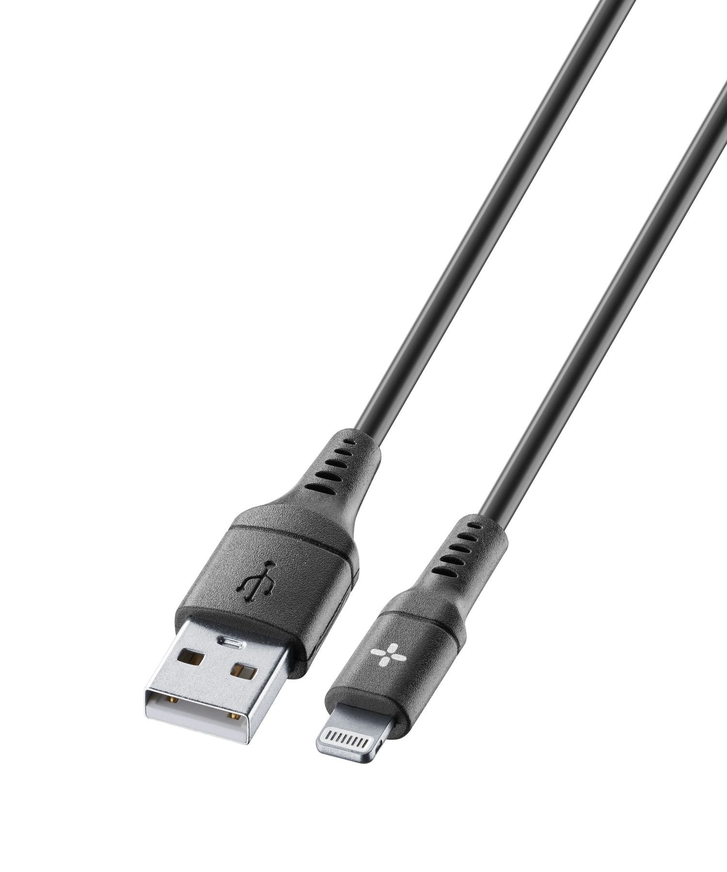 EAN 8018080497087 - PLOOS PLUSBDATAMFIA2L1MK cable de conector Lightning 1,2 m Negro imagen 1