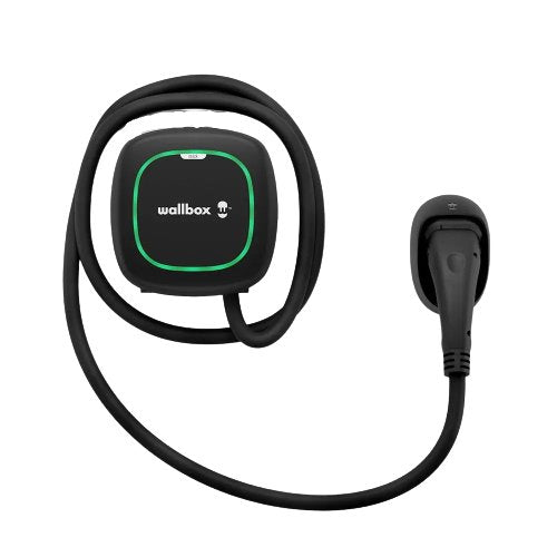 Wallbox Pulsar Max Negro Pared 3