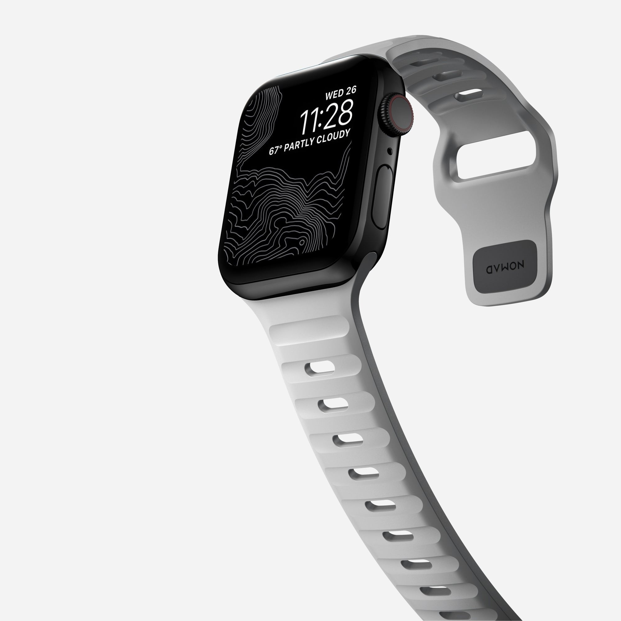 Nomad Sport Band 42/44/45/49mm Lunar Gray