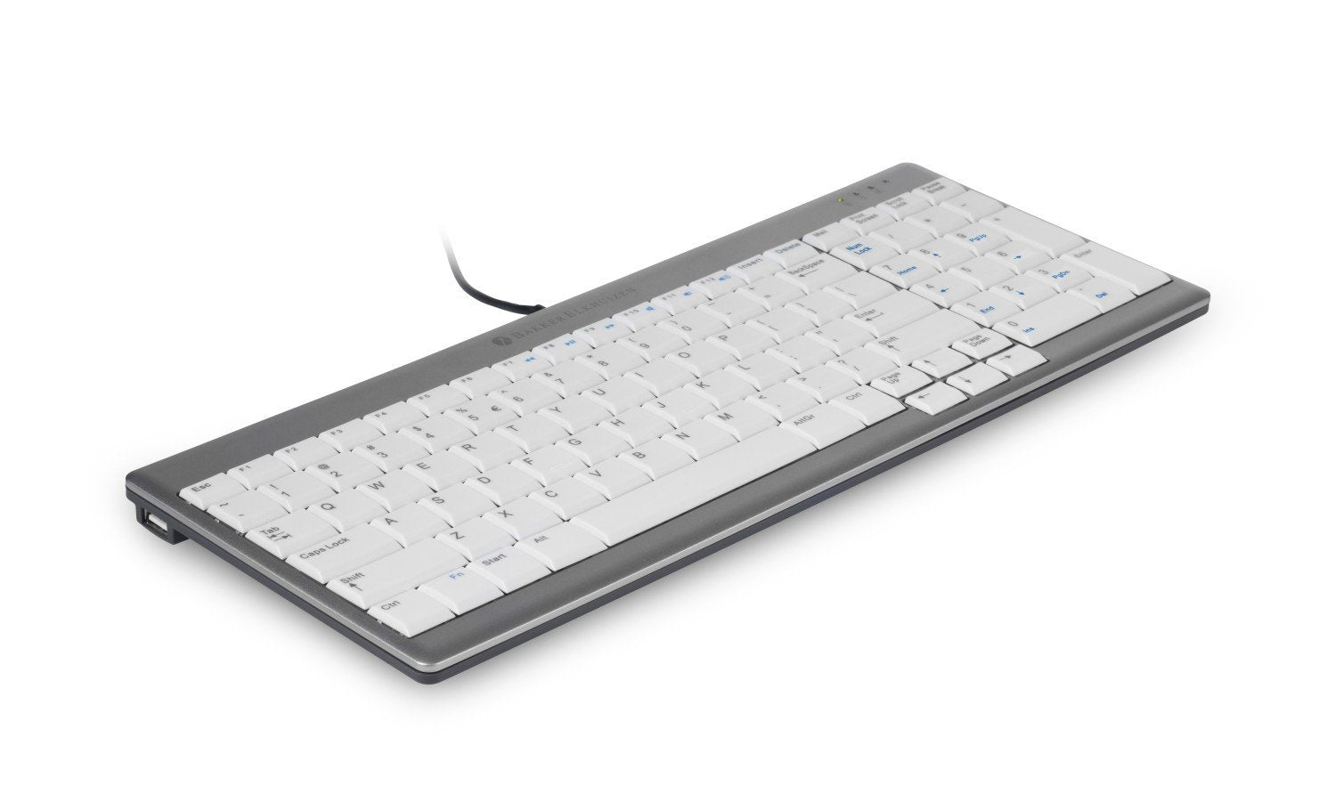 EAN 8719274673514 - BakkerElkhuizen UltraBoard 960 Standard Compact teclado Oficina USB QWERTZ Suizo Plata, Blanco imagen 3