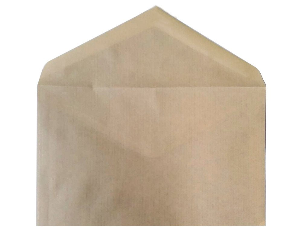 Sobre Liderpapel N.8 Crema Comercial Normalizado 120x176mm Engomado Caja De 500 Unidades