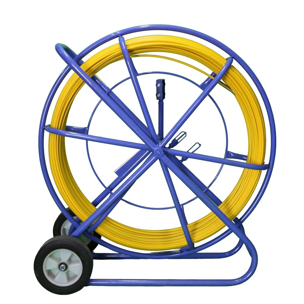 Extralink Pilot 8mm 200m Varilla De Tracción De Cable Fibra De Vidrio Frp, D. 8mm, L. 200m, Amarillo