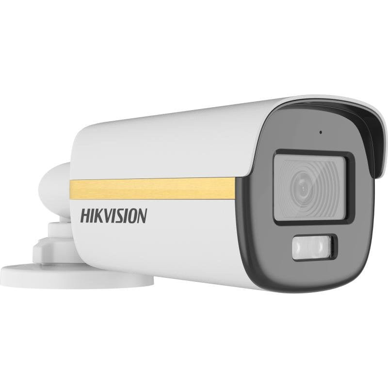 Hikvision Ds-2ce12df3t-Lfs(2.8mm) Cámara Bullet Fija De 2 Mp Colorvu Con Doble Iluminación