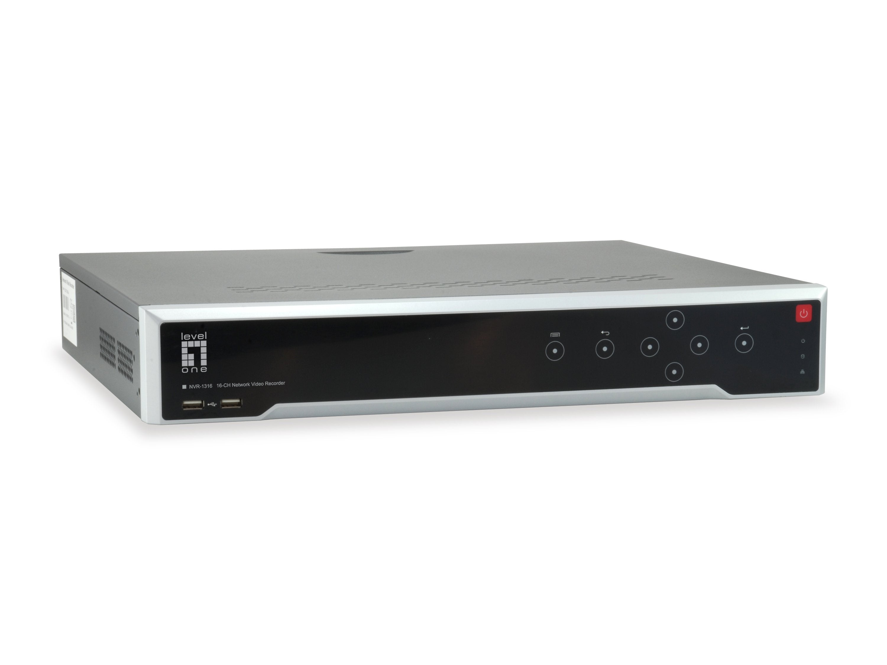 Grabador De Video Levelone Nvr-1316 Gemini 16 Canales 4 Hd Sata