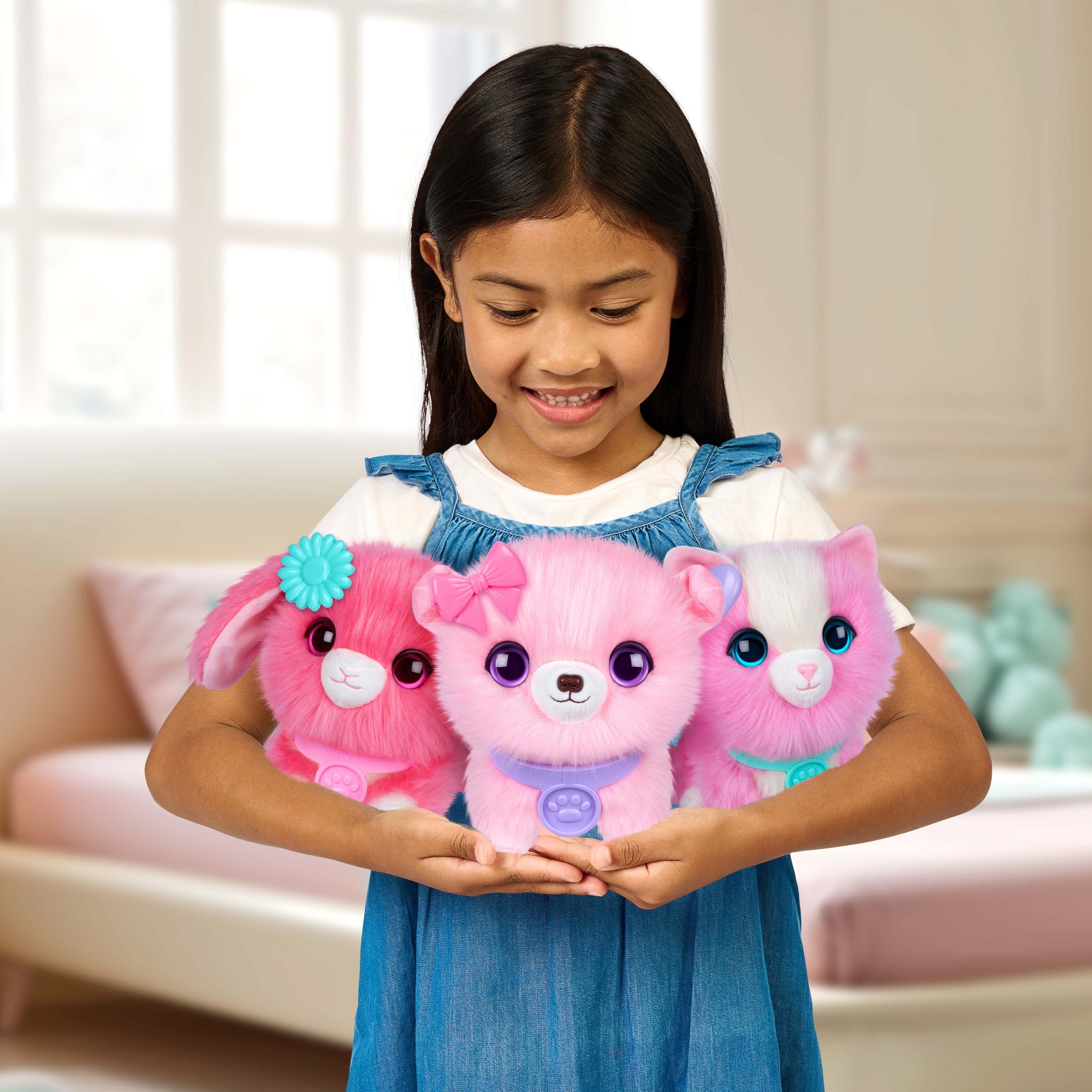 Moose Toys Ltd. Scruffaluvs - Pet Scruffs Einzelpack Rosa (Sortierter Artikel) 30326