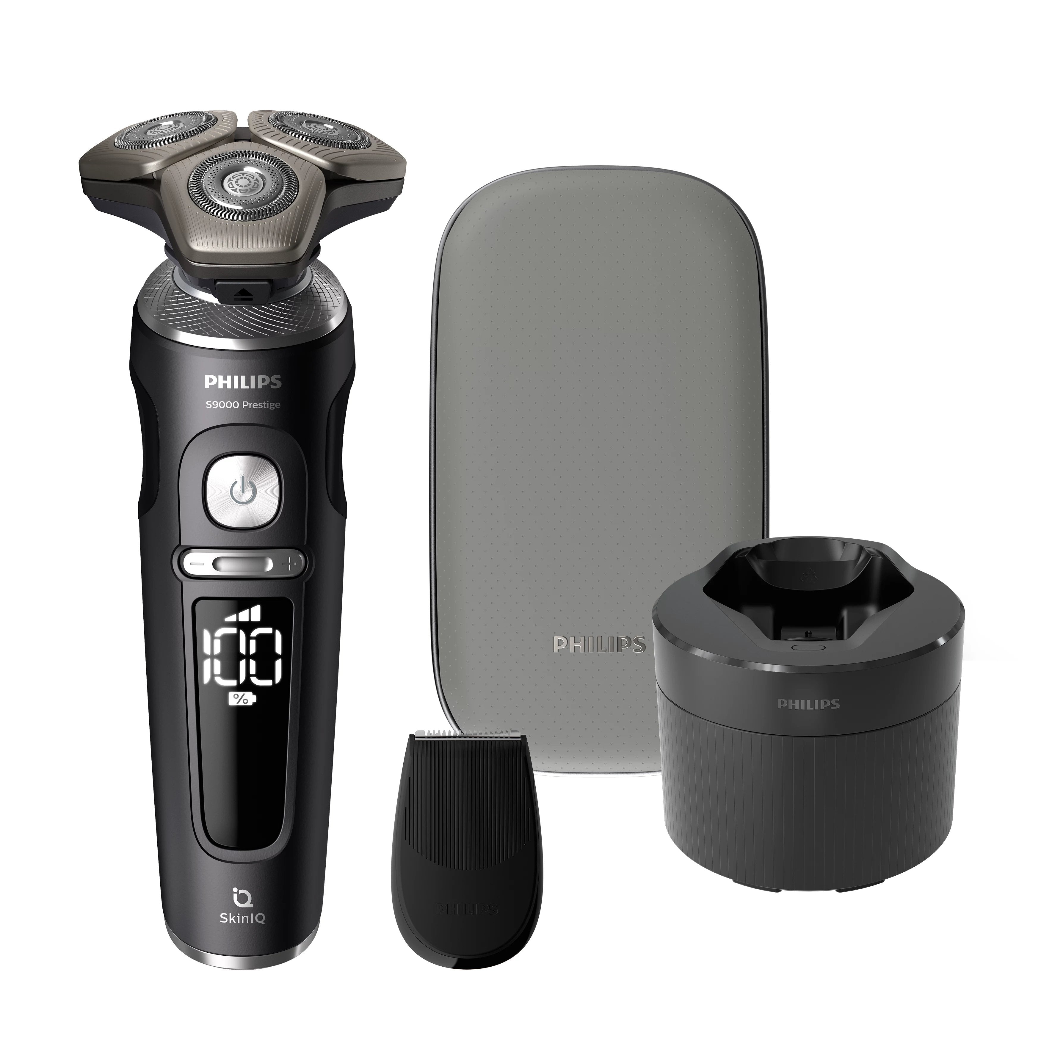 Afeitadora Eléctrica Philips Shaver S9000 Prestige Sp9840/32 Serie 9000 De Seco Y Mojado