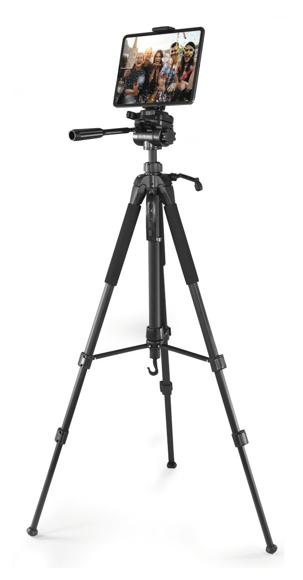 Hama Tripode Para Camara Con Rosca 1/4" - Peso Max 5kg - Altura Hasta 170cm - Soporte Para Smartphone Y Tablet -