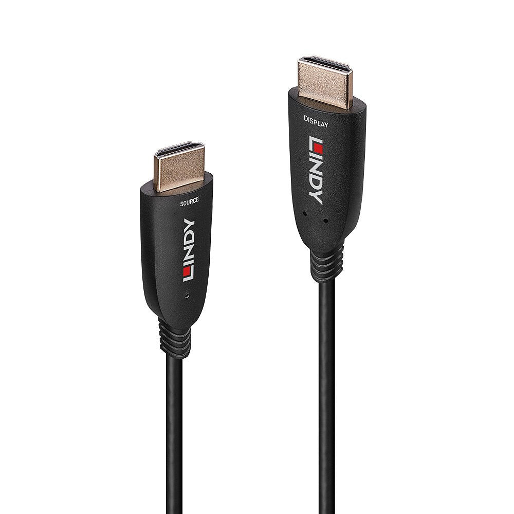 Lindy 38512 Cable Fibra Optica Hdmi 8k60 20m Negro
