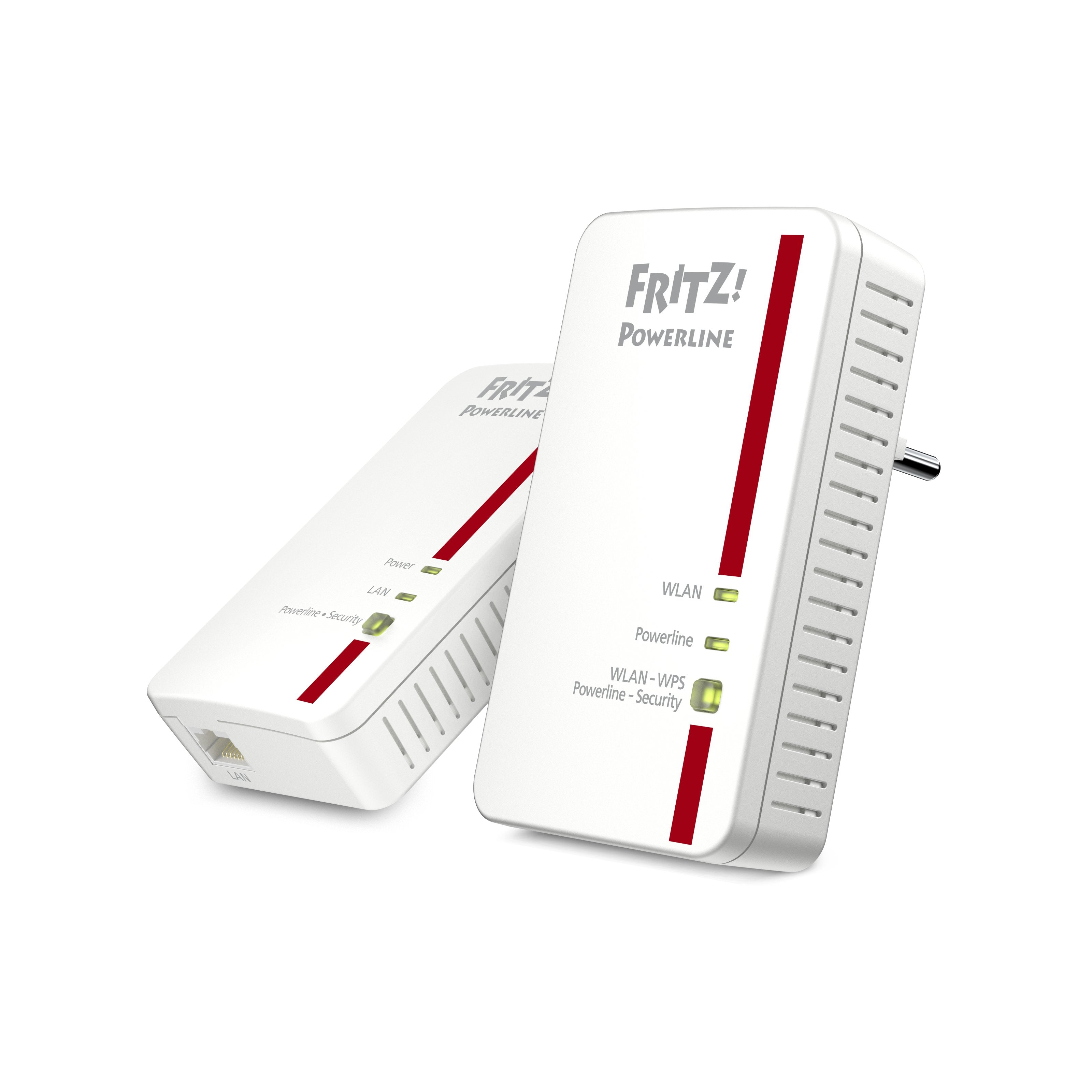 EAN 4023125027451 - Powerline FRITZ! 1240E WLAN Set 1200 Mbit/s Ethernet Wifi Blanco 1 pieza(s) imagen 1