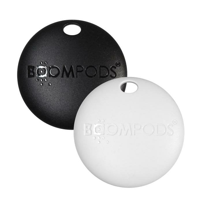 Boompods Boomtag 2 Pack Schwarz Weiá