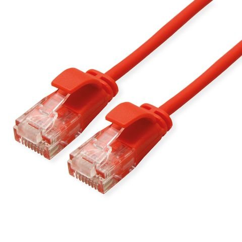 Roline Verde Utp Cable De Red Cat.6a (Class Ea), Lsoh, Slim, Rot, 1,5 M