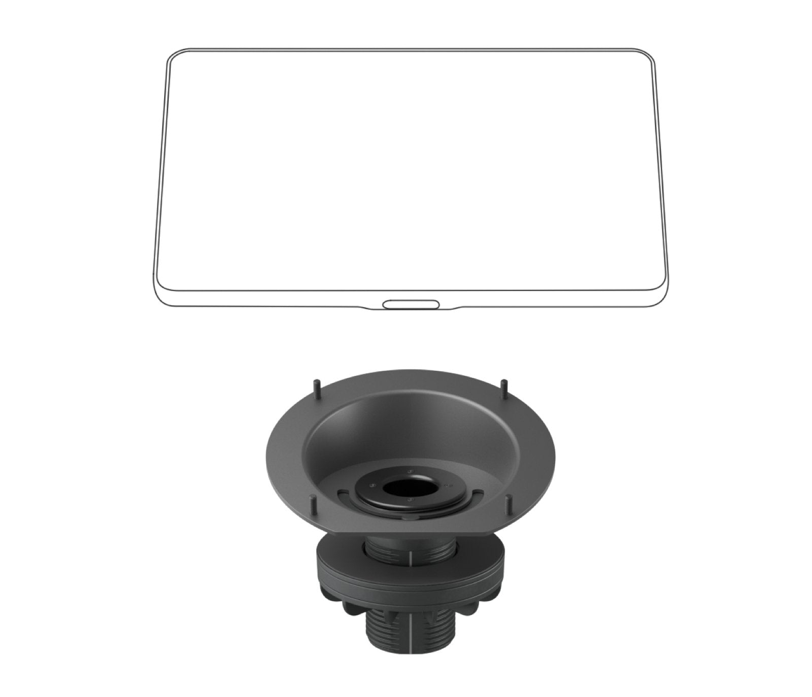 EAN 0097855166418 - Logitech 952-000080 accesorio para videoconferencia Soporte elevador Grafito imagen 3