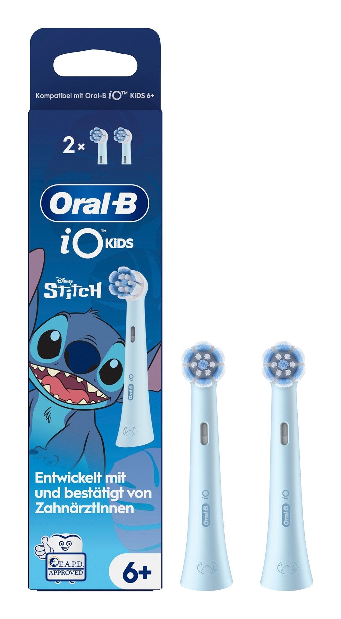 Oral-B Io Aufsteckbürsten Kids Stitch 2er