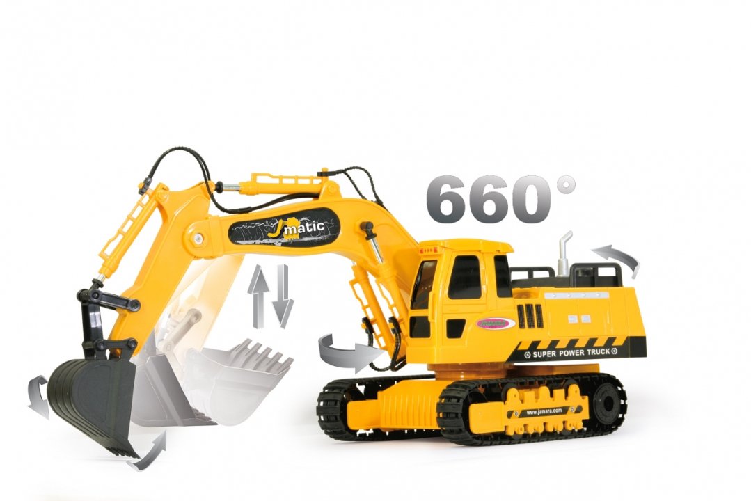 Jamara Rc Digger J-Matic 2,4 Ghz Amarillo 1:27