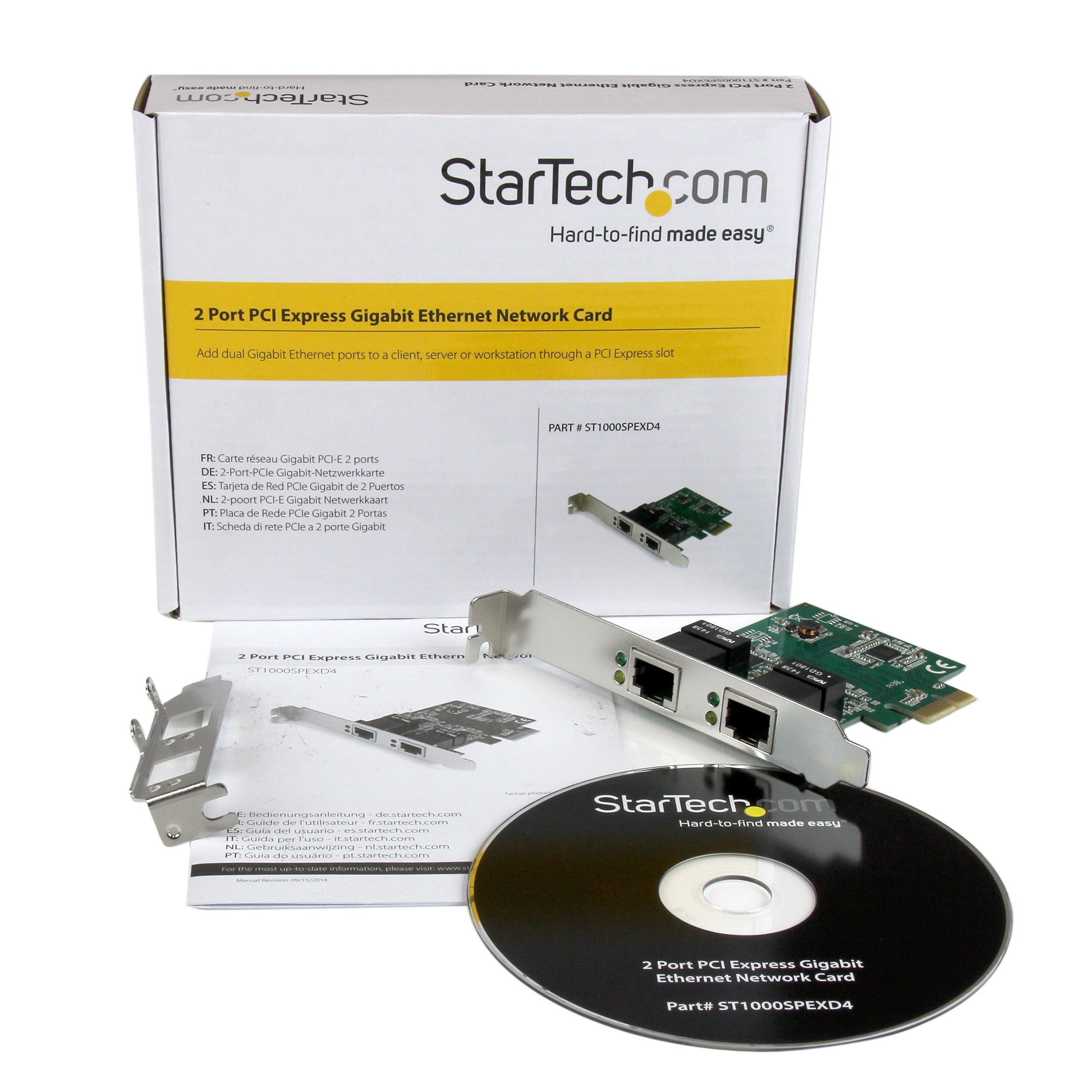 EAN 0065030859356 - StarTech.com ST1000SPEXD4 adaptador y tarjeta de red Interno 2000 Mbit/s imagen 5