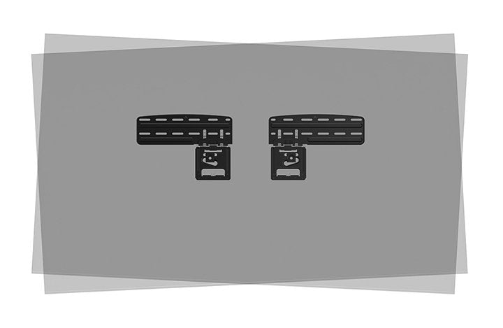 Neomounts Wandhalterung 1200x600mm 60kg 43-85'' Fix Negro Para Samsung