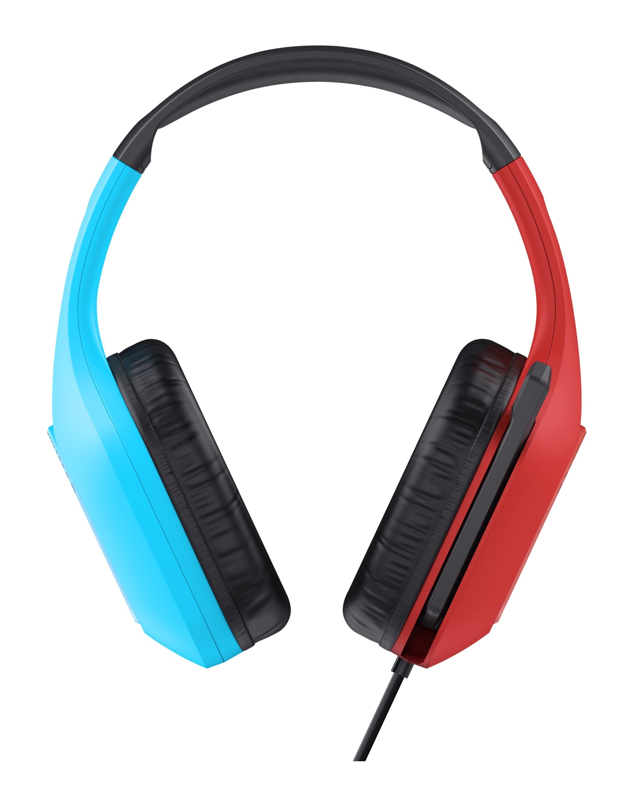 Auriculares Gaming Con Micrófono Trust Gaming Gxt 416s Zirox Jack 3.5 Azules Y Rojos