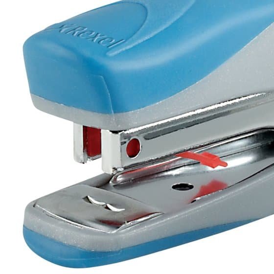 Rexel Grapadora Bambi Mini Metalica Con Capacidad De 12 Hojas - Acabado De Tacto Suave Para Mayor Comodidad De Uso