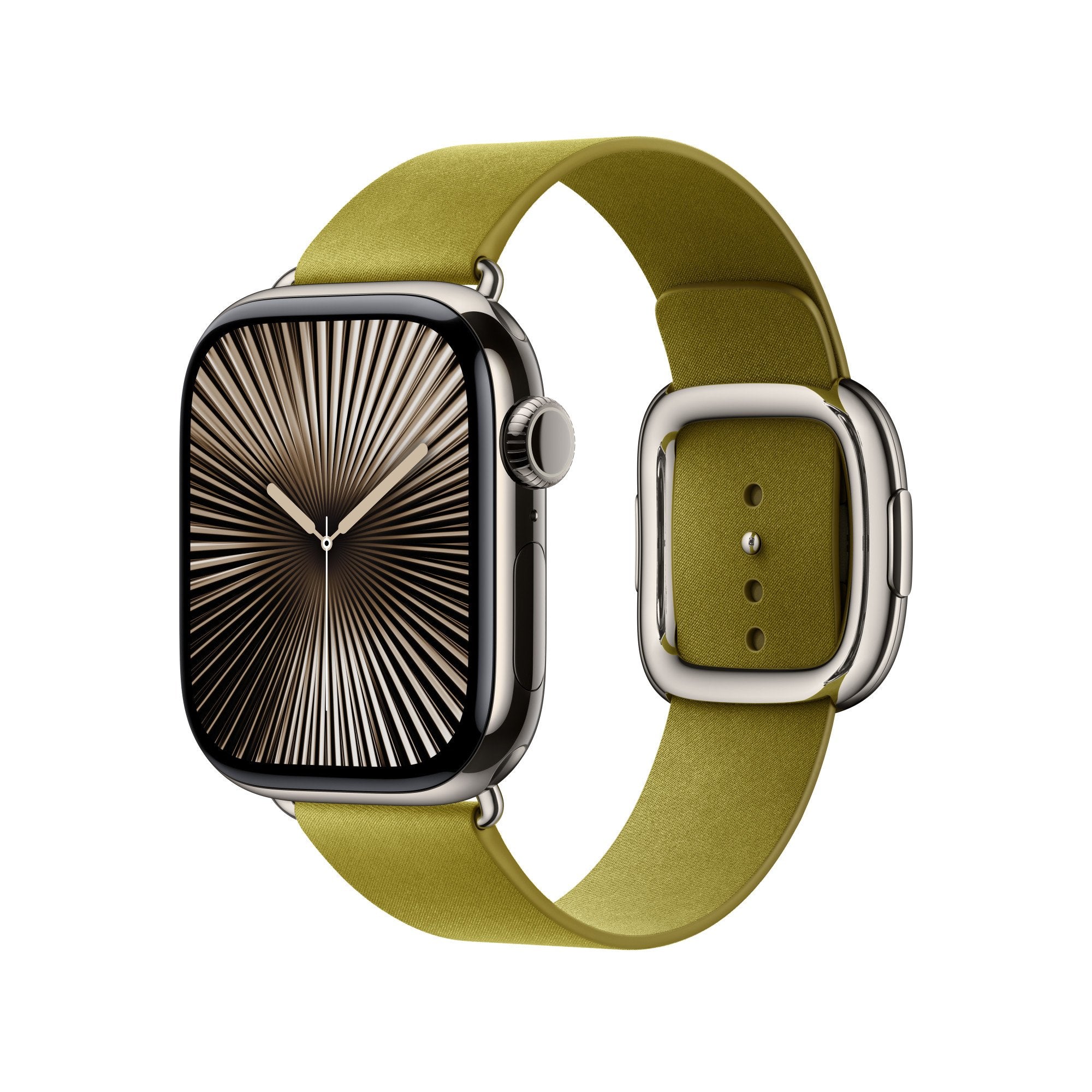 EAN 0195949715259 - Apple MXW83ZM/A Accesorios para dispositivos vestibles inteligentes Grupo de rock Amarillo Poliéster imagen 2