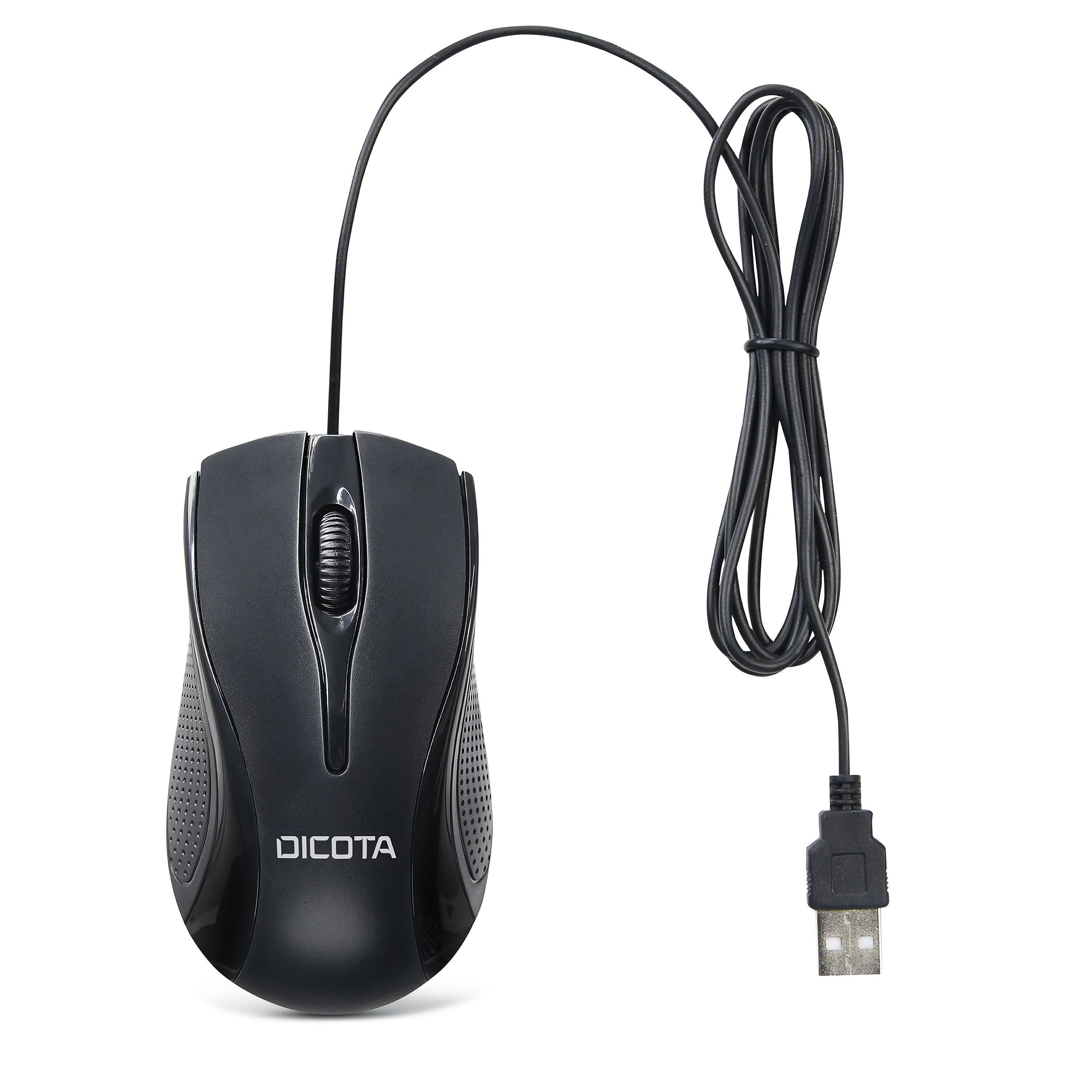 Dicota D32011 Ratón Ambidextro Usb Tipo A 1200 Dpi