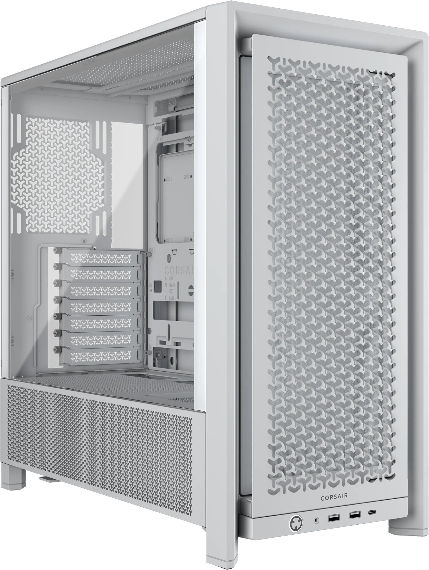 EAN 0840440485568 - Corsair FRAME 4000D Midi Tower Blanco imagen 1
