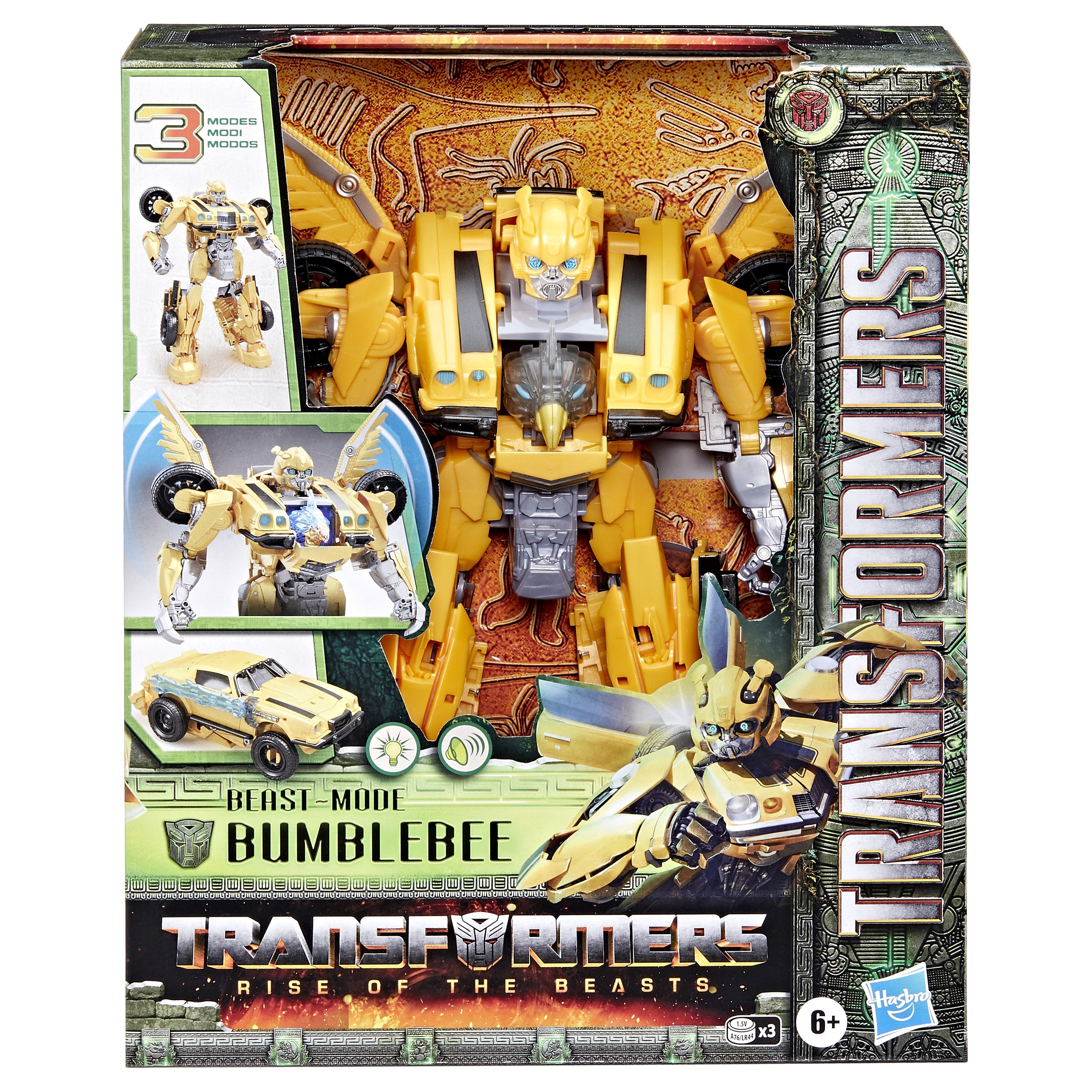 Figura Hasbro Transformers: El Despertar De Las Bestias Bumblebee Modo Bestia