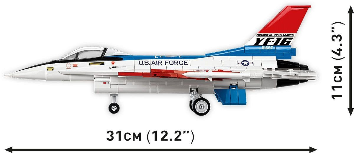 Cobi F-16 (Yf-16) Primer Vuelo 1974, Juguetes De Diseño Cobi-5892