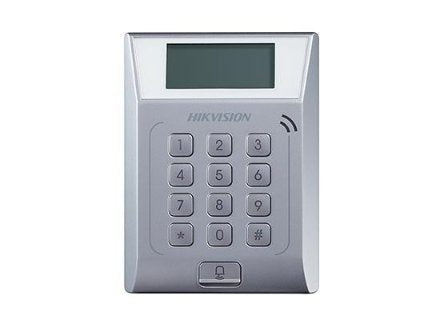 EAN 6954273635817 - Hikvision DS-K1T802E lector de control de acceso Lector básico de control de acceso Plata imagen 2