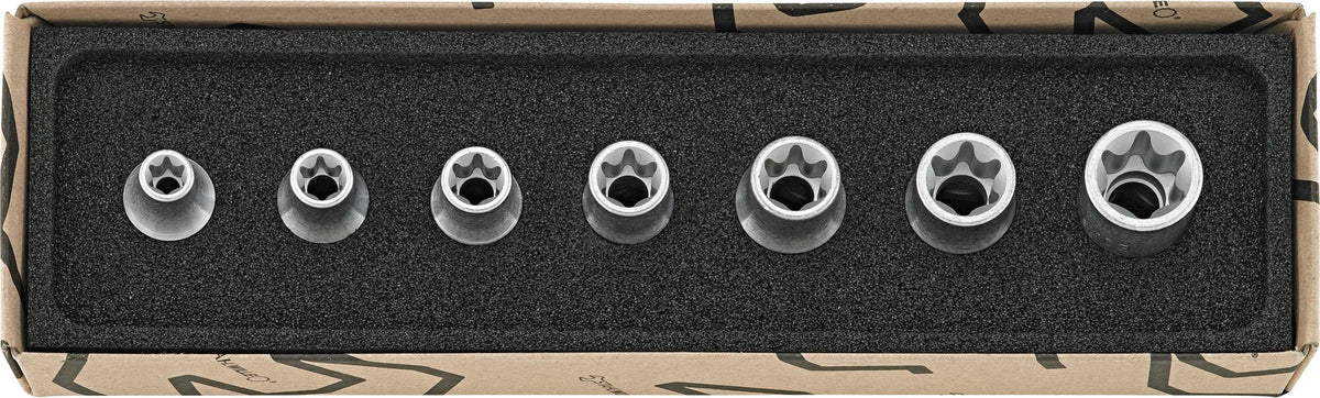 Stahlwille 45tx/7 Juego De Llaves De Vaso 3/8" 96022702