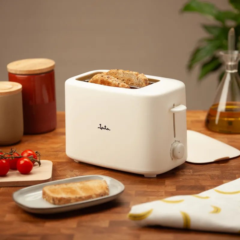 Tostadora Con 2 Ranuras Blanca 750 W