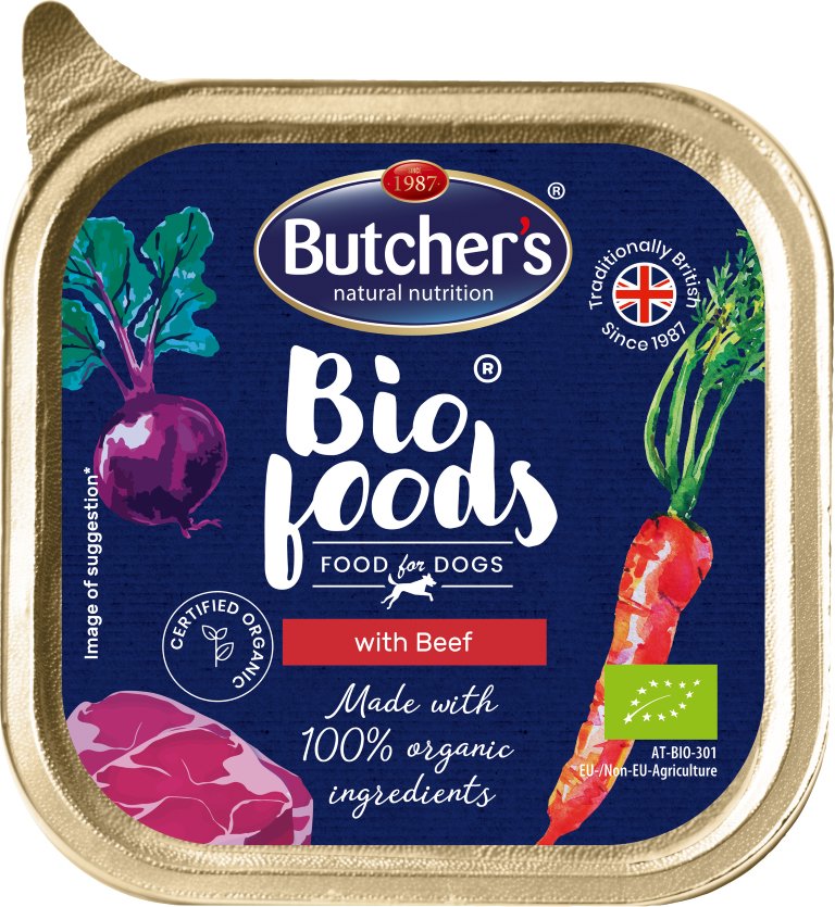 Butcher'S Bio Foods - Alimento Con Ternera Para Perros - 150g