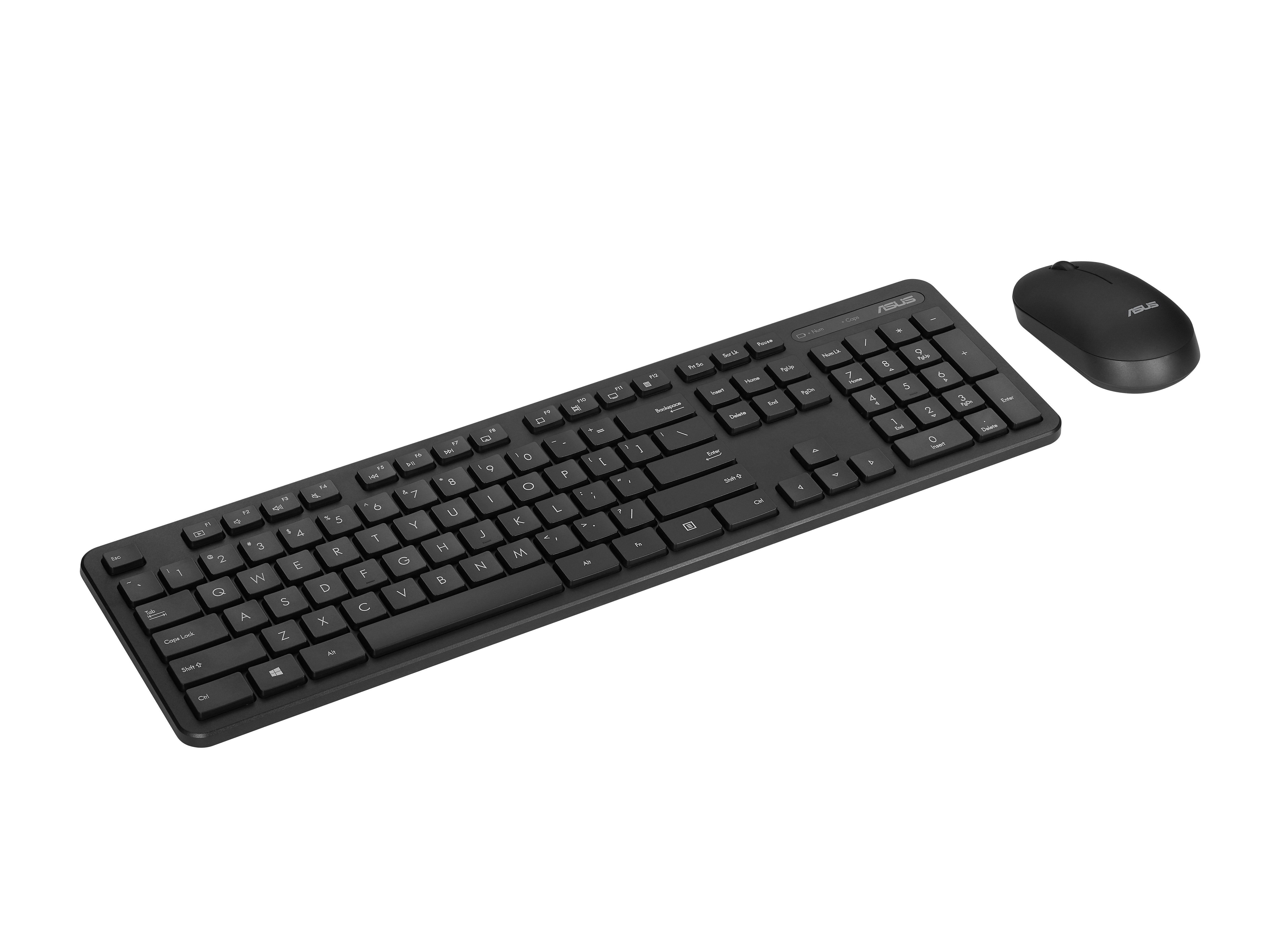 EAN 4711387539620 - ASUS CW100 teclado Ratón incluido Universal RF inalámbrico QWERTY Inglés de EE. UU. Negro imagen 8